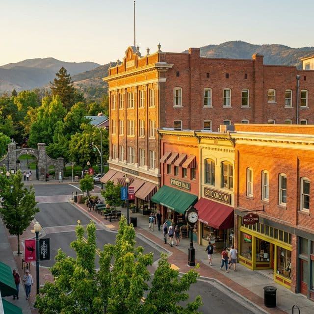 Historic Downtown Ashland, Oregon