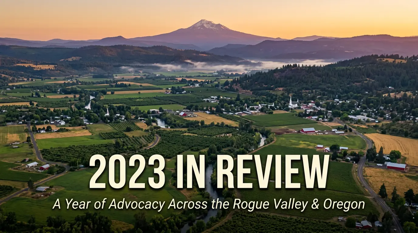 NEWS – Happenings in Rogue Valley and Statewide, 2023 in Review!