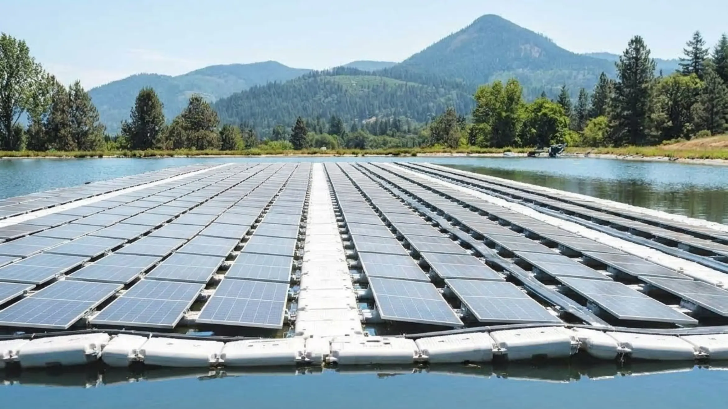 Floating Solar on a Rogue Valley Reservoir
